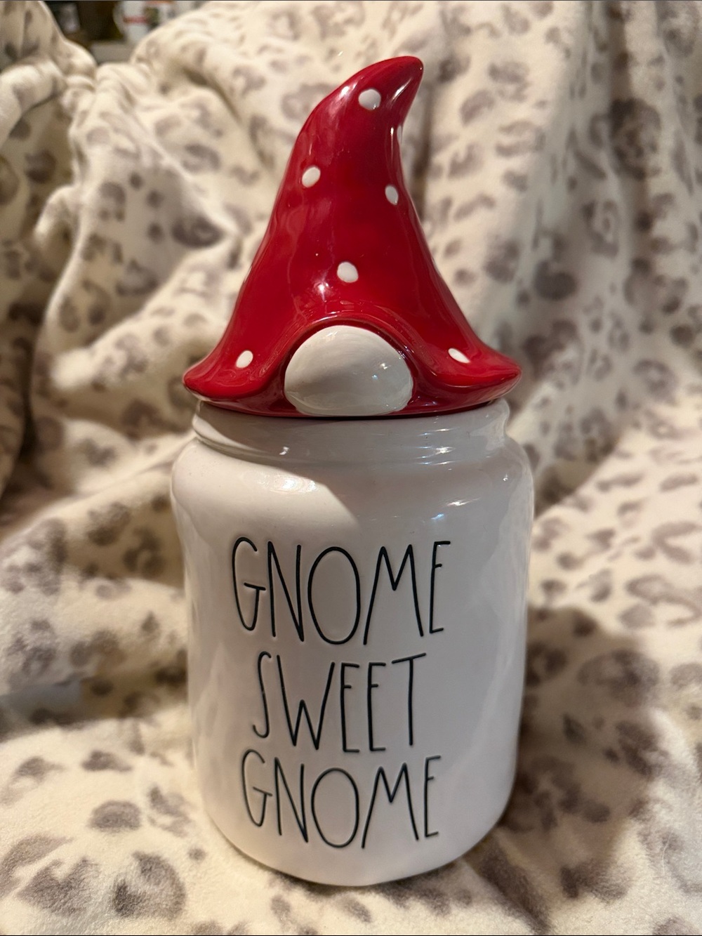 Rae Dunn Gnome Jar